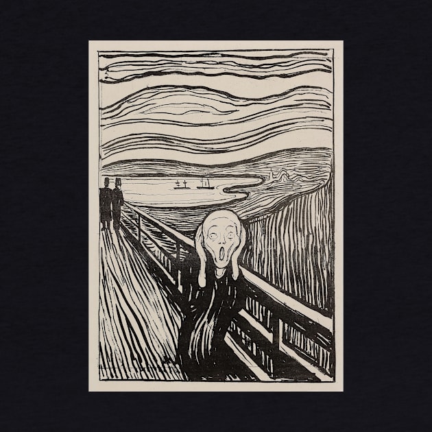 The Scream by Edvard Munch by POD Artists